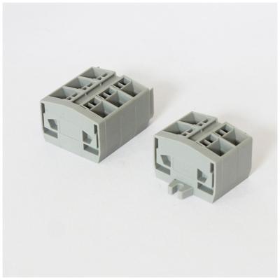 China Professional Cheap PA66 Electric Motor Terminal Block Spring Wire Fast Miniature Connectors for sale