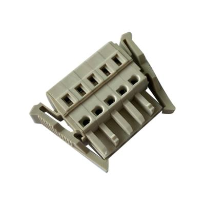 China Factory manufacture various spring power spring terminal plug-in connectors megnetic spring terminal block for sale