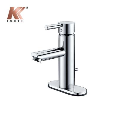 China Contemporary Most Popular Faucets Single Lever Toilet Basin Hole Bathroom Sink Brass Faucets One Mixer for sale