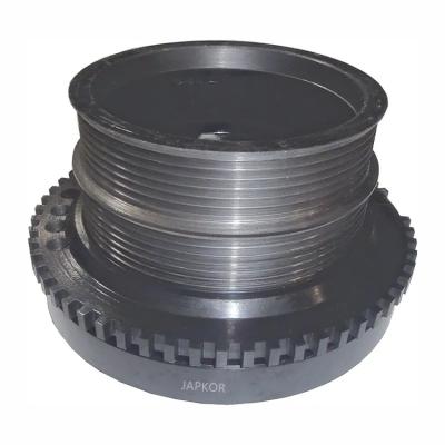 China Crankshaft pulley with damper for GAZ with ZMZ-406,405 engine (with air conditioning), UAZ with ZMZ-409 engine) 406.1005050-60 OEM STANDARD for sale