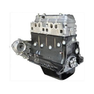 China CAT K21 K25 long block for NISSAN forklift engine assembly with aluminum cylinder head including valve cover and oil pan for sale