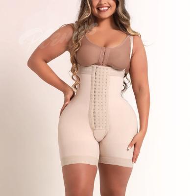 China Antibacterial Faja Control Tummy Control Butt Lifter Panties Full Body Shaper For Women Compression Shapewear Jumpsuit for sale