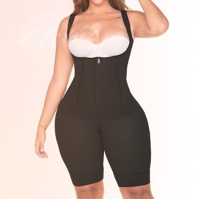 China Fajas Colombianas Antibacterial Custom Compression Tops Postpartum High Waist Shapewear One Piece Body Shaping Underwear for sale