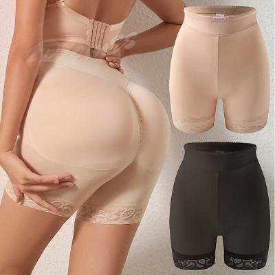 China Wholesale Women Antibacterial Colombianas Shapewear Peach Butt Pants Plus Size High Waist Shaper Butt Lifter Shorts for sale