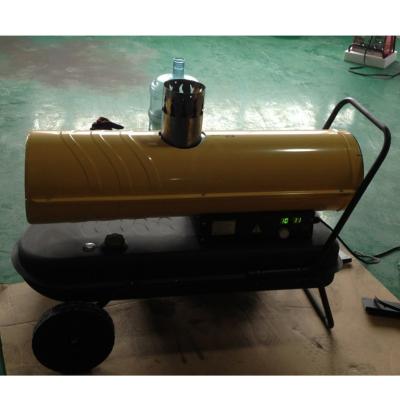 China Adjust Thermostatic Controller Industrial Diesel Heater With Portable Wheel for sale