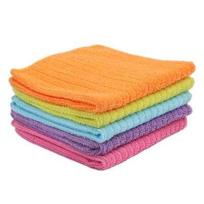 China 30x30cm Custom Microfiber Towel Sustainable Cleaning Products For Household for sale