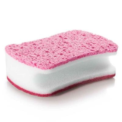 China Mopanda Sustainable Household Cleaning PU Scrub Pad Cellulose Magic Cleaning Sponge for sale