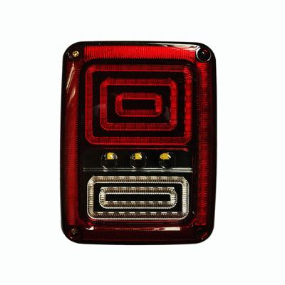 China Durable Black ABS Housing Optional Universal 2nd Generation Version Durable Black ABS Housing Led Tail Light for sale