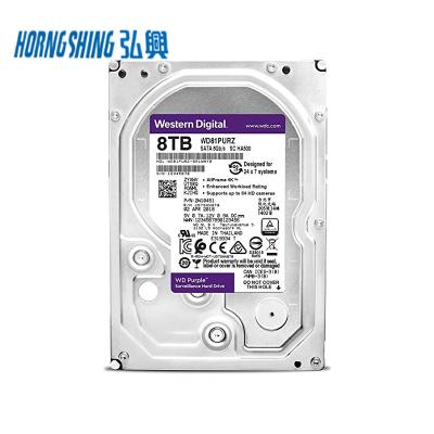 China Hdd Supplier WD81EJRX SATA 5400RPM 256MB 8 TB Security Video Camera System Hard Drive Hdd HORNG SHING for sale