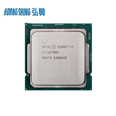 China NX/XD/Run Disable Bit HORNG SHING Vendor 10700k i7 8core LGA1200 125W Intel 10gen CPU Desktop Processor for sale