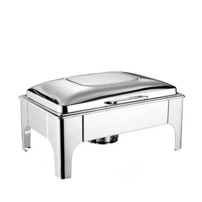 China Modern Universal Hotel Wedding Restaurant Stainless Steel Buffet Food Chafing Dish Food Warmer Supplying Luxury Serving Dish for sale