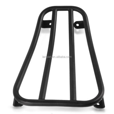 China Motorcycle Accessories Foot Pedal Luggage Rack Bracket Stainless Steel Rear Rack For VESPA GTS 300 2017 2018 2019 35*25*10CM for sale