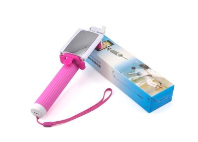 China All - In - One Smartphone Selfie Monopod With Mirror And Hand Strap for sale