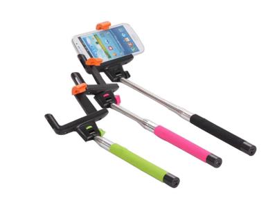 China De verlengbare stok van Bluetooth Selfie, Selfie-Stok met Bluetooth Monopod Te koop