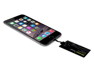 China Innovative Ultra Slim Qi Wireless Charging Receiver For Iphone 6Plus for sale