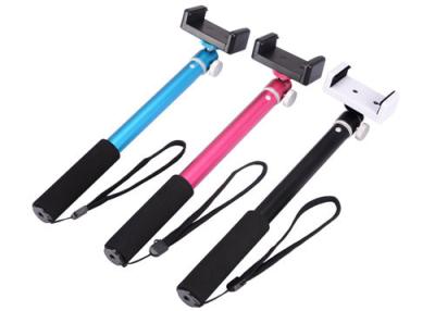 China Wireless Monopod  Selfie Stick for IPhone / Android , Selfie Stick Bluetooth for sale