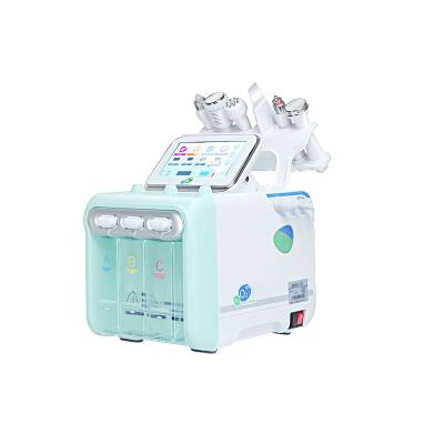 China Pigmentation Analysis Wholesale 3 In1 Hydrogen Oxygen Beauty Machine CO2 Bubble Clean For Skin Rejuvenation Whitening Geno+ Anti Aging Salon Use for sale