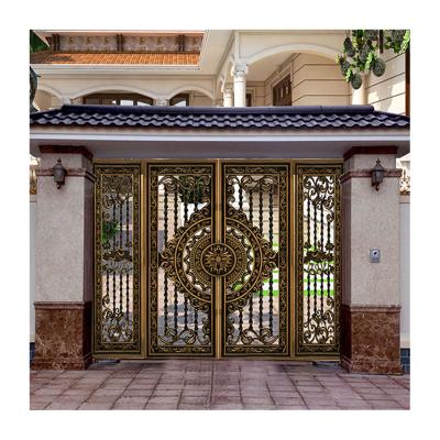 China Easily Assembled Modern Cheap Price Swing Rot Proof Aluminum Alloy Sustainable Door for sale