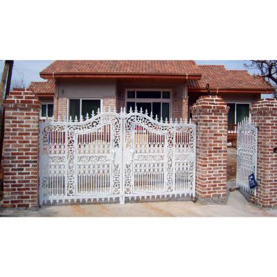 China Easily Compiled Hot Sale Designs Powder Coated Exterior Finish Eco Friendly Aluminum Door for sale