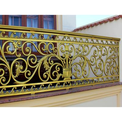 China The Modern Professional Design Customized External Balcony Of Cast Aluminum Railings for sale