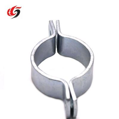 China Pipe Clamp Galvanized Rubber Steel Pipe Clamp for sale