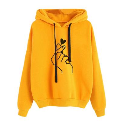 China Anti-Wrinkle Couples Hoodies Sweatshirt Unisex Tracksuit Sports Casual Loose Sweatshirt Winter Pullover With Printing for sale