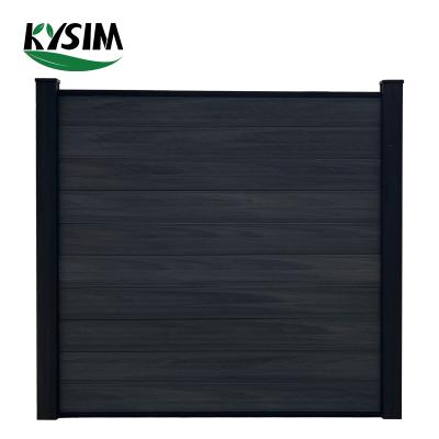 China easily assembled wood plasti wpc fence panels cheap price from china supply for sale