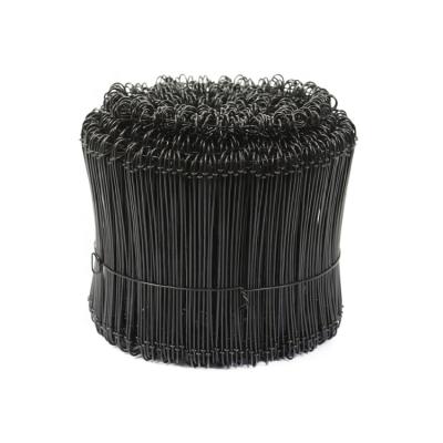 China Binding Wire Galvanized Black Double Loop Bar Tie Wire With Factory Price for sale