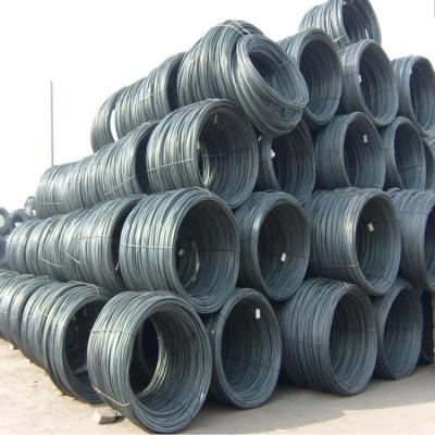 China Building Wire Rod High Carbon Alloy Hot Rolled Steel In Coils Of China 5.5mm Pulled Wire Steel WELD Easy Cut Construction JIS DIN for sale