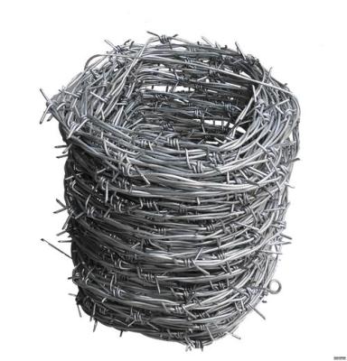 China Galvanized Barb Wire Price Per Roll/Barbed Wire Farm Fence Burr Wire Mesh Tightener for sale