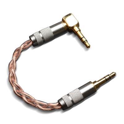 China FDBRO 12-Core Audio Adapter Cable 3.5Mm Plug Male To Male Earphone Accessory Suitable For Mp3 Mp4 Jelly Monocrystalline Metallization for sale