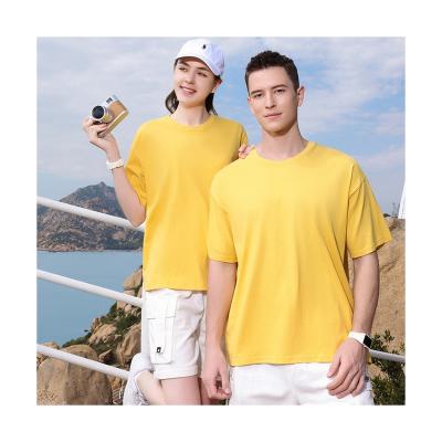 China Other New Products Various Color Gym Round Neck Short Sleeve Unisex Heavy Cotton t Shirt for sale