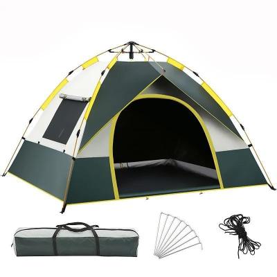 China Single Skin Waterproof Automatic Portable Folding Camping Tent for Outdoor Travel for sale