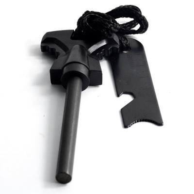 China Outdoor Camping Fire Starter Lighter Flint Rod with Package Size 12cm*2cm*1cm for sale