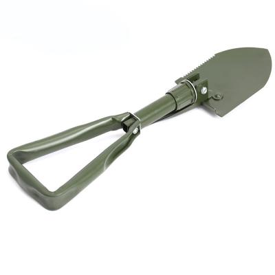 China Outdoor Camping Portable Folding Shovel Garden Shovel Hand Tool at 23.5X15.5cm Size for sale