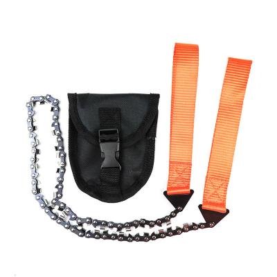 China Portable Style Outdoor Camping Taschenkettensäge 11 Zähne Handsäge für kompakte Lagerung zu verkaufen