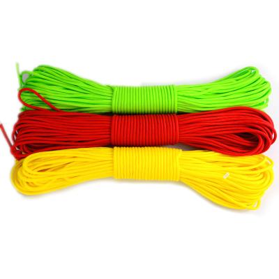 China Package Gross Weight 0.200kg 7 Inner Strand 4mm 550 100FT Paracord Parachute Cord Rope for sale