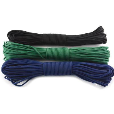 China 100FT 7 Inner Cores 550lbs Polyester 4mm Paracord PB0056 Customizable for Your Market for sale