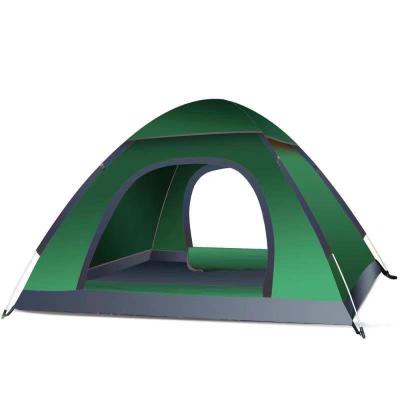 China 2 Doors Style Outdoor Foldable Automatic Pop up Camping Tent for Family Picnic 2.8kg for sale