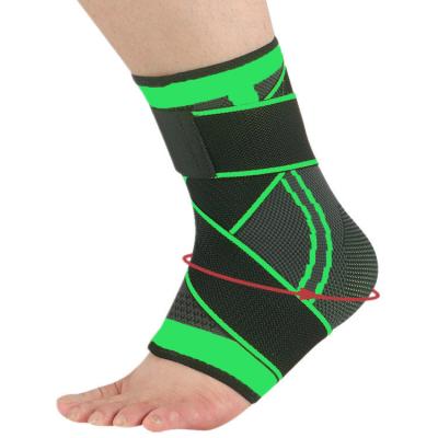 China Breathable Sport Adjustable Compression Ankle Support for Running Adjustable Design for sale