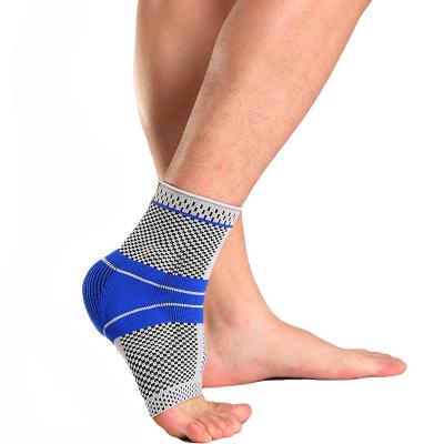 China 3D Elastic Silicone Sport Ankle Support Brace for Protection Projects Tennis Balls for sale