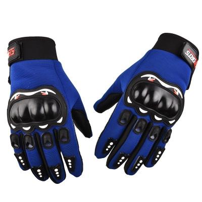 China Adults Outdoor Full Finger Motorcycle Glove Custom Anti-Slip Leather Tactical Glove for sale