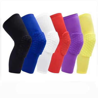 China US 2/Piece Knee Support Lycra Leg Sleeve for Basketball Sport Knee Compression Sleeve for sale