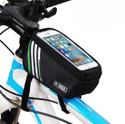 Chine Sac à vélo étanche à l'eau, sport extérieur, vélo de montagne, vélo de route, sac mobile avant, paiement complet à vendre