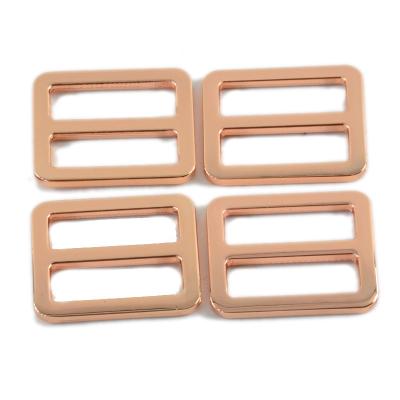 China Zinc Alloy Tri Glide Slider 20mm 25mm Metal Buckle for Square Pet Collar Customization for sale