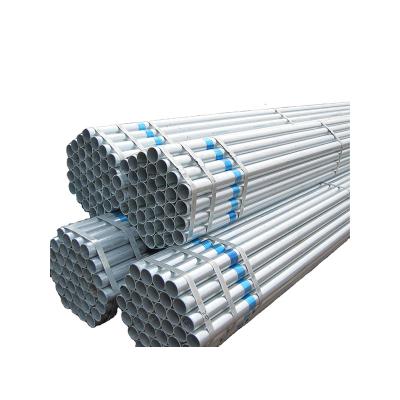 China Construction Carbon Steel Hollow Section Round Tube Pipe Galvanized Tube for sale