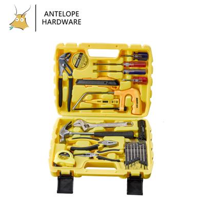 China 21PCS DIY Tools Screwdriver Pliers Strip Hammer Combinatioin Home Cabinet with DIY Tool Kit Set for sale