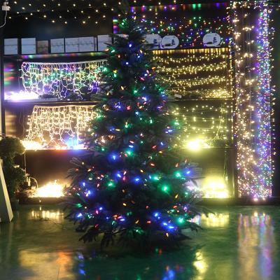 China Custom Decorative Christmas Tree Light Pattern IP44 PVC Custom Decorative Lighting Bionic Bionic Lights For Street Party Decorations for sale