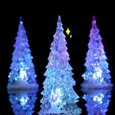 China Europe Popular Large Pattern Mini Tree Pattern Light Decorative Tower Shape Lighting Light For Commercial Street Decoration for sale