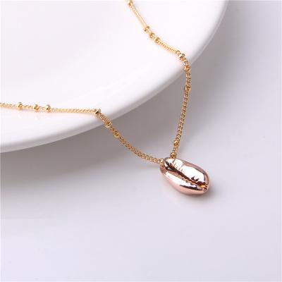 China Lateefah CLASSIC Boho Fashion Gold Color Women Sea Shell Pendant Necklaces Beach Shells Necklace Summer Beach Hawaii Jewelry 2019 for sale